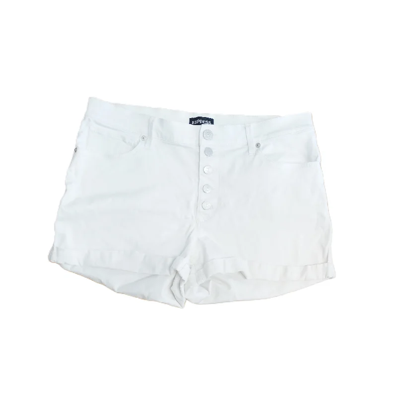 White Shorts By Express, Size: 12